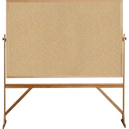Ghent Reversible Bulletin Board 78-1/8x77-1/4" RKK46
