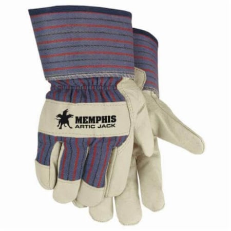 Mcr Safety Premium Grade General Purpose Gloves, Gunn Cut/Standard Finger/Wing Thumb Style 1965L