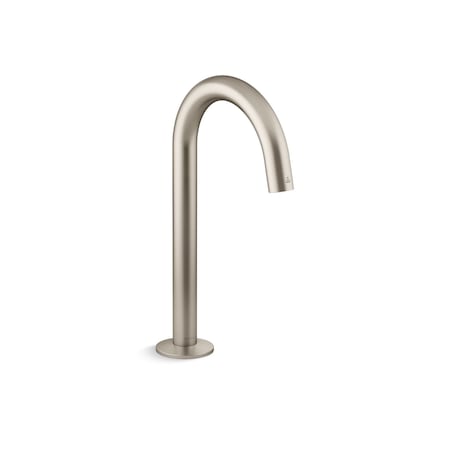 Kohler Components Touchless 0.5 gpm single-hole lavatory faucet with Kinesis sensor technology, Tube design 103MT86-SANA-BN
