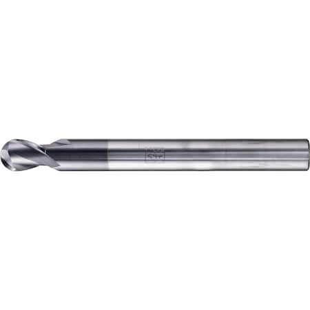 Pferd PFERD Ball Nose End Mill, 2 flutes, 3/4'' Dia, 1-1/2'' APMX, 6'' OAL, cylindrical shank 23003015
