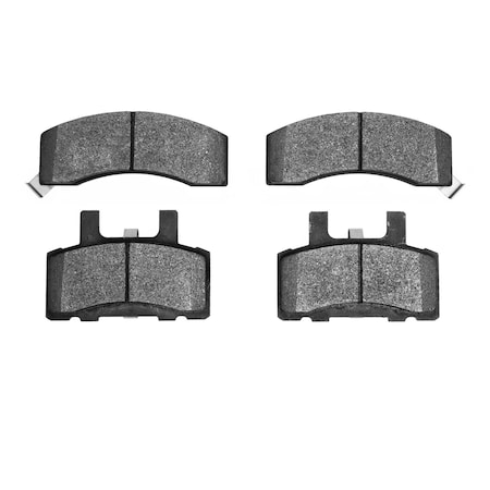 Dynamic Friction Co DFC 4000 HybriDynamic Brake Pads 4000-0370-00