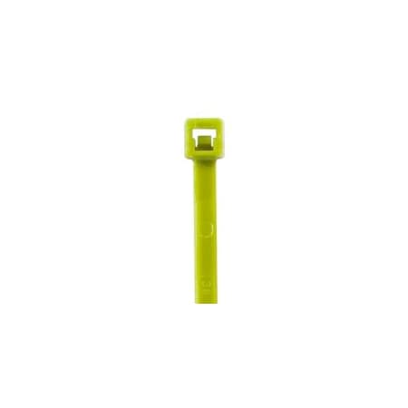 Bubblefast 1000-8'' 40# Fluorescent Green Cable Ties, 1000PK BFCT444G