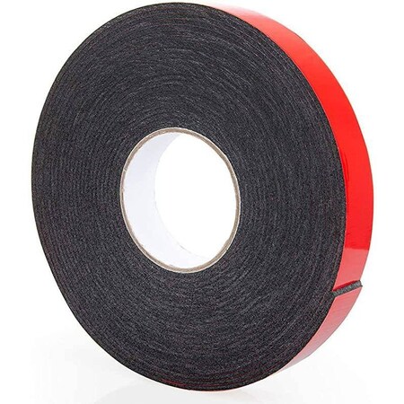 Wod Tape 1.5 inch (36mm) W, 125 Mil, PE Foam, 8 PK WOD DCPFT62R-01500-8-36-BLA