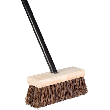 Dqb 7-3/4'' W. x 52'' L. Wood Handle Rug Brush Broom 11938