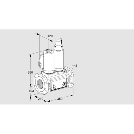 Honeywell Kromschroder VCS8T100A05NLWSLB/PPMM/PPMM KS88204025