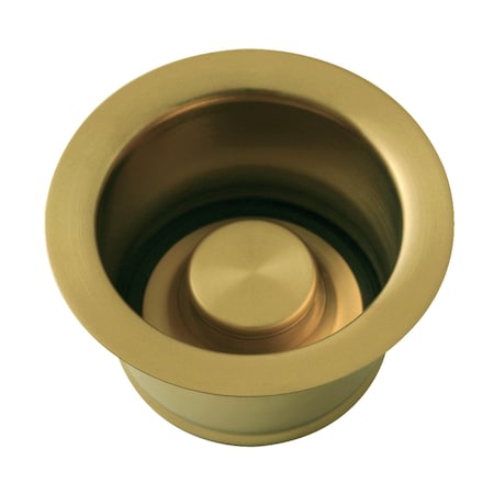 Kingston Brass Extended Disposal Flange, Brushed Brass BS2007