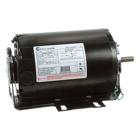Century Split-Phase 1/4 hp, 1/8 hp HP, 48Y Frame, 115V AC Voltage, 1,725/1,140 RPM Nameplate RPM F427