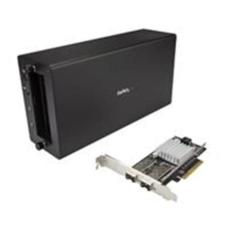 Ezgeneration Thunderbolt 3 to 10GbE Fiber Network Chassis 2 Port EZ862780