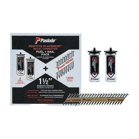 Paslode POSITIVE PLACEMENT FUEL + NAIL PACK 650935