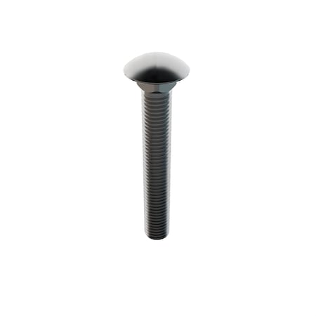Zoro Select Carriage Bolt, Square Neck, 5/8"-11, 4 1/2 in L, Stainless Steel, 18-8, Not Applicable, 10 PK 31-CB-62C-450