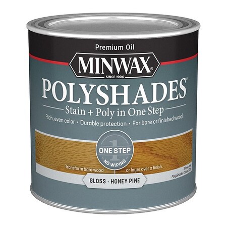 Minwax Wood Stain, 0.5 pt, Honey Pine 214104444