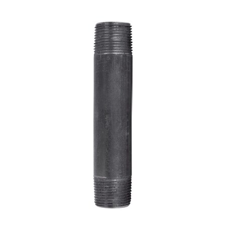 Stz Industries 3/4 in. MIP each X 3/4 in. D MIP Black Steel 5 in. L Nipple 300UP34X5