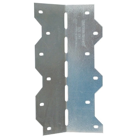 Simpson Strong-Tie LS Skewable Angle, 3-1/2 in W, 1-1/4 in D, 7-7/8 in H, Steel, ZMAX LS90Z