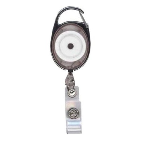 Brady BADGE REEL, PREMIER TRANSLUCENT BLACK BDG REEL CLR STRAP 2120-7051