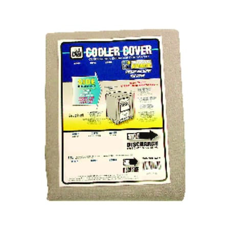 Dial 45 in. H X 40 in. W Gray Polyester Evaporative Cooler Cover 8767