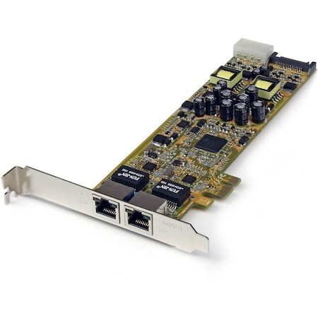 Startech.Com DUAL PORT GIGABIT ETHERNET NETWORK CARD ST2000PEXPSE