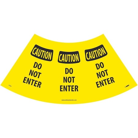 Nmc Do Not Enter Cone Sleeve CCS3