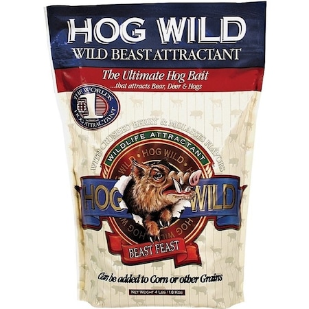Evolved Habitats Hog Wild EVO Wild Beast Attractant, Berries, Molasses Flavor, 4 lb Bag 34094