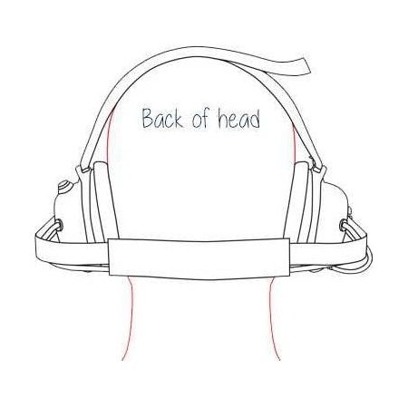 Klein Electronics Titan HighNoise Headset with Mechanical Boom TITAN-BLACK