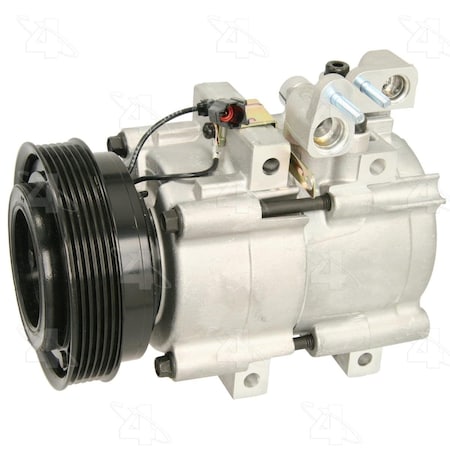 4-Seasons AC Compressor with Clutch for 1999-2005 Hyundai Sonata 58185