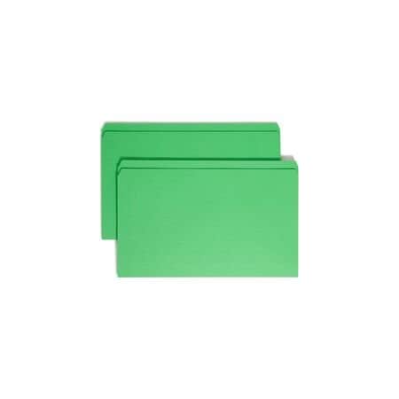 Smead Folder, Straight Cut, Green, 100PK 17110