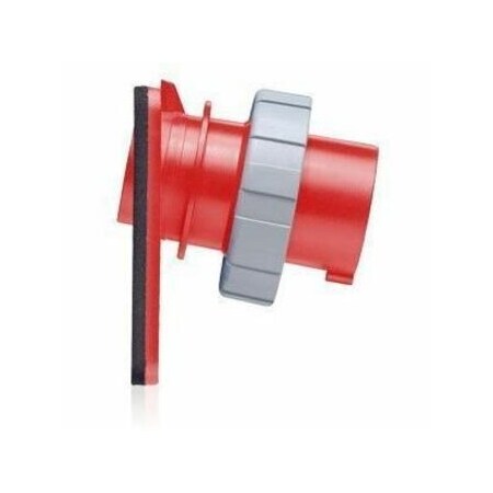 Leviton Industrial Grade Inlet, Watertight, 20 Amp, 277/480 Volt 3-Phase WYE 520B7W