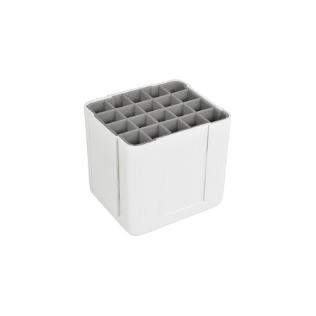 Deflecto Interlocking Marker Organizer - 4.30in Height x 4.40in Width x 3.40in Depth - Desktop - Portable, 29123CR