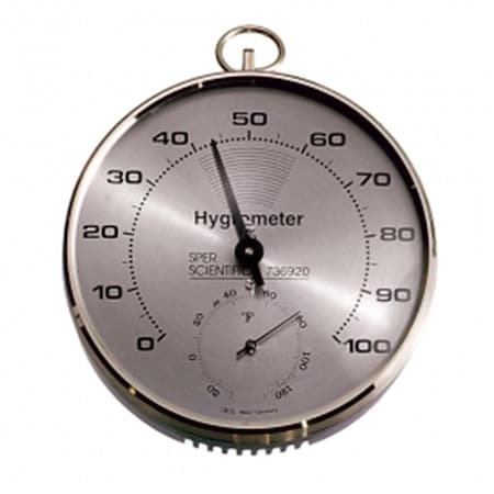 Sper Scientific Lab or Classroom Hygrometer & Thermometer is ideal for classroom, lab or industrial use SP467172
