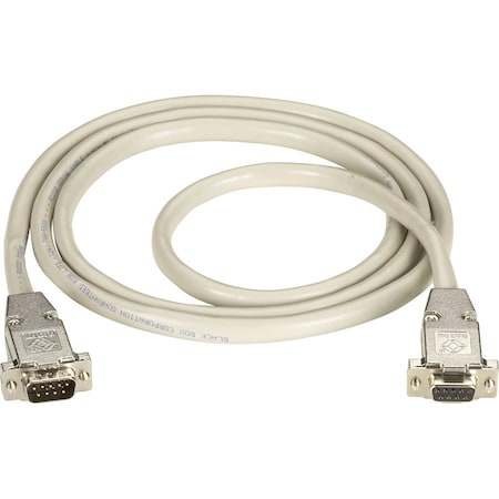 Black Box Black Box RS-232 Shielded Serial Cable, DB9 Male to DB9 Female, 5 ft EDN12H-0005-MF