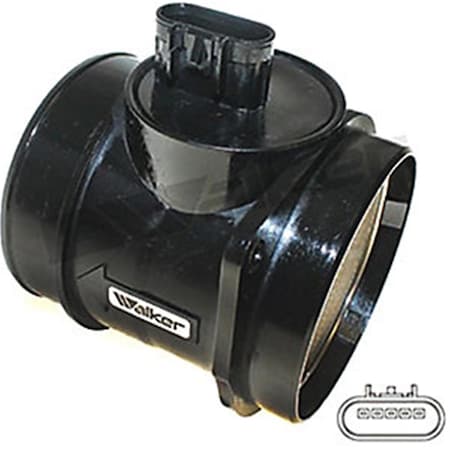 Walker Products 20052009 Chevrolet Equinox Mass Air Flow Sensor Assembly 245-1133