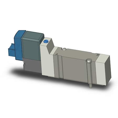 Smc Valve, 3000 Size, 5 Port, 24VDC SY3140-5LOZD