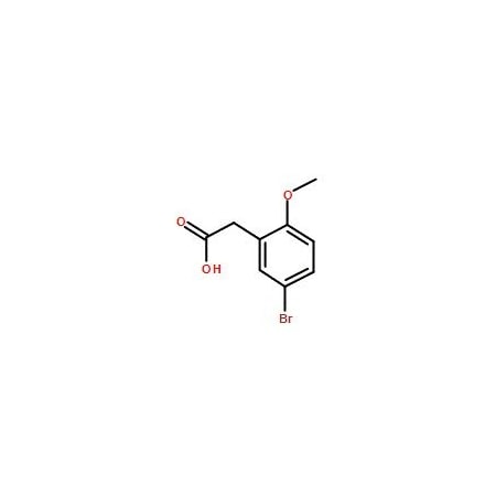 Ak Scientific 5-Bromo-2-methoxyphenylacetic acid (1g), CAS 7017-48-3 X2675-1g