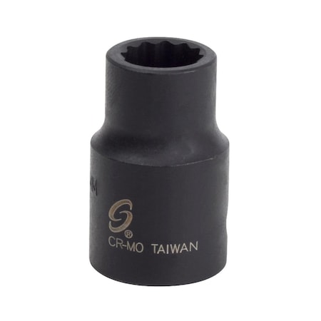 Sunex 1/2 in Drive 10Mm 12-Point Impact Socket 210ZM