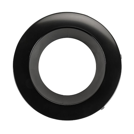 Keystone 6in Interchangeable Trim for 6B Recessed Downlight, Matte Black KT-RDLED-6B-MB-TRIM