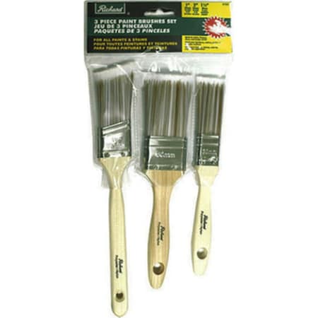 Dendesigns Paint Brushes - 3 Piece DE3342170