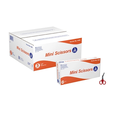 Dynarex Mini Scissors, 4", 500PK 4190