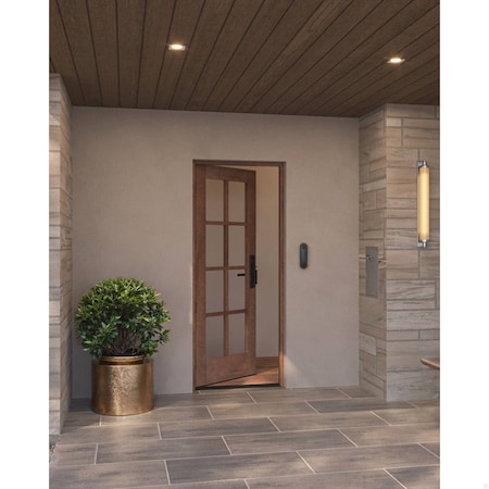 Doornmore G108, 33.75" x 82" ( 32" Door) Right Hand, Mahogany SDL 8 Lite Exterior Door G108-SW-3280_1_RI