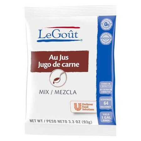 Legout Instant Gravy Mix Au Jus, 3.3 Ounce 84131526