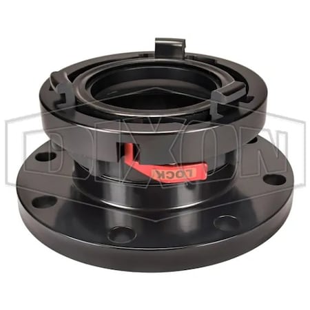 Dixon The Right Connection Storz Fitting, Flange x Storz End Style, Aluminum Storz/Carbon Steel Flange NCS-CSF-STZ660