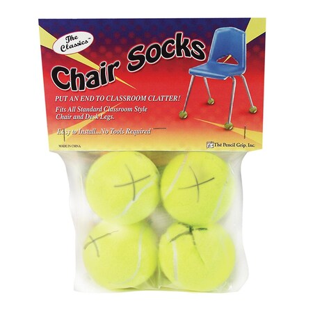 Pen2Paper Chair Socks Polybag, 4 Count, 6PK PE2109624