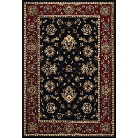 Sphinx By Oriental Weavers Oriental Weavers Ariana 623M3 6x9  Rectangle - Black/ Red-Polypropylene A623M3200285ST