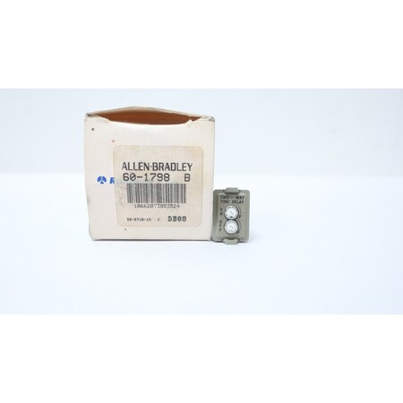 Allen Bradley TIMING & SENSOR CONTROL MODULE SER B 60-1798