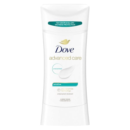 Dove Advanced Care Sensitive Skin Antiperspirant Deodorant, 2.6 Ounce, 12PK 35588