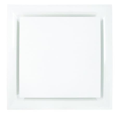 American Louver Ceiling Diffuser, 23-3/4" H, Plastic STR-PQ-14W-FR