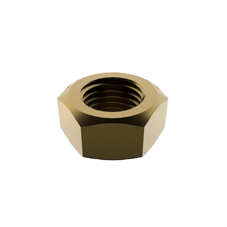 Zoro Select Hex Nut, M8, Brass, 3000 PK HN4B00800-3000P2