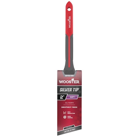 Wooster Silver Tip 2 in. Soft Thin Angle Paint Brush G5224-2