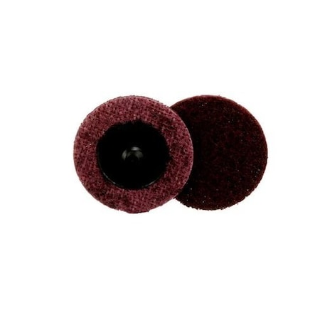 3M Scotch-Brite Roloc Surface Conditioning Dsc, 07481, Sc-Dr A/O Medium, Tr, 2 In, 100PK 7481