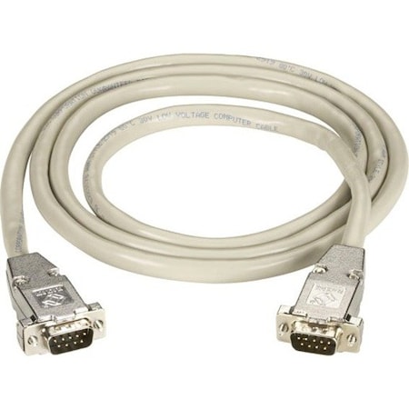 Black Box Black Box RS-232 Shielded Serial Cable, DB9 RS-232 Male to DB9 RS-232 Male, 10 ft EDN12H-0010-MM