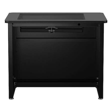 Versadesk Computer Desk, 24 in D X 31 in H, 36 in W X DV3624-BB