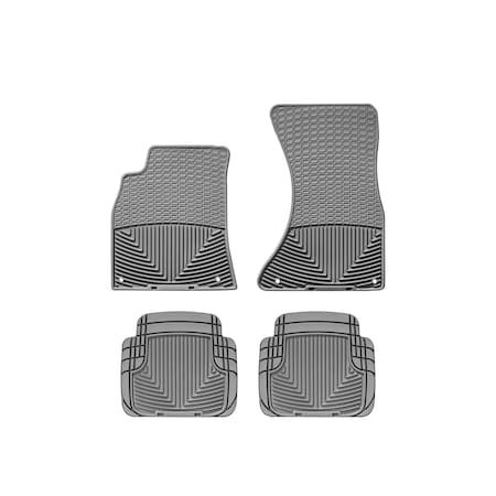 Weathertech Grey, Front and Rear All Weather Floor Mats W111GR-W50GR